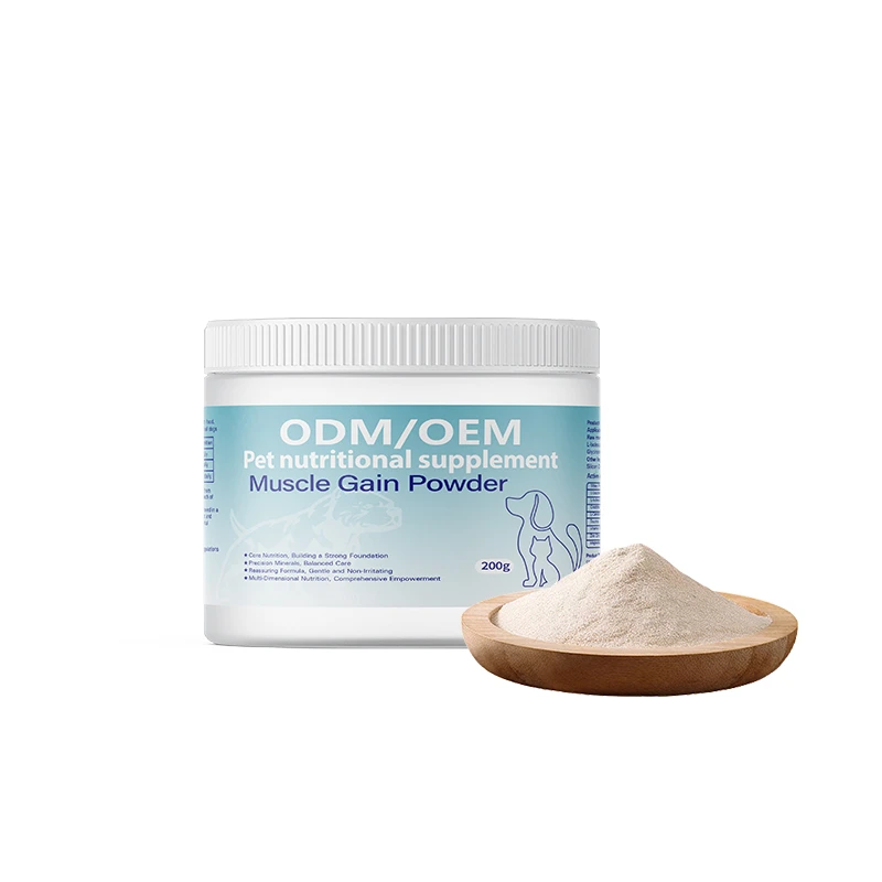 Pet Muscle Gain Powder | Premium Protein & Amino Acids for Dog & Cat Muscle Support